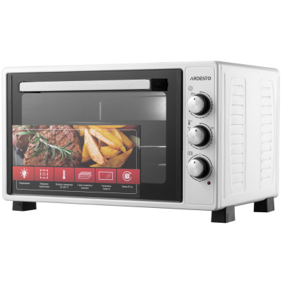 Піч електрична ARDESTO, 40л, 1300Вт, механіч., білий