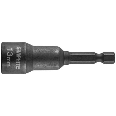 Graphite Головка торцева, ударна з магнітом, 1/4 Graphite Головка торцева, ударна з магнітом, 1/4