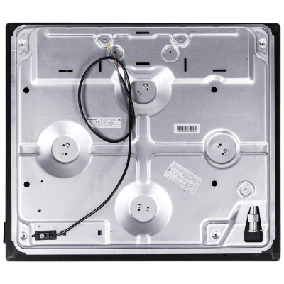 Варильна поверхня Electrolux газова на склі Rococo, 60см, чавун, чорний