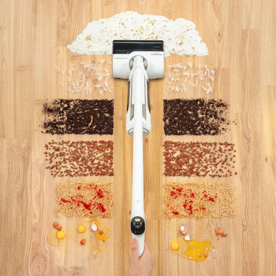 Пилосос Rowenta безпровідний миючий X-Clean 10, 200Вт, конт пил -0.67л, конт для води-0.73л, автон. робота до 60хв, вага-4.15кг, НЕРА, білий Пилосос Rowenta безпровідний миючий X-Clean 10, 200Вт, конт пил -0.67л, конт для води-0.73л, автон. робота до 60хв, вага-4.15кг, НЕРА, білий