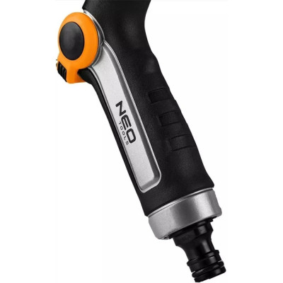 Зрошувач ручний Neo Tools CLICK, пістолетний, 2 функції 0.242кг Зрошувач ручний Neo Tools CLICK, пістолетний, 2 функції 0.242кг