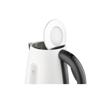 ARDESTO Электрочайник AEKL-F300W 1.7л/2200Вт/strix контроль/нерж.сталь/белый