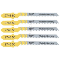 Полотно пиляльне для електролобзика Milwaukee T119BO по дереву, крок зуба 2ммх50мм, 5шт Полотно пиляльне для електролобзика Milwaukee T119BO по дереву, крок зуба 2ммх50мм, 5шт