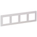 Рамка 4 пости Legrand Valena LIFE, білий