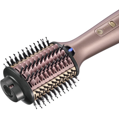 Фен-щітка Babyliss Air Power Volume, 1000Вт, 2 режими, дифузор, іоніз-я, хол. обдув, кераміка, рожевий