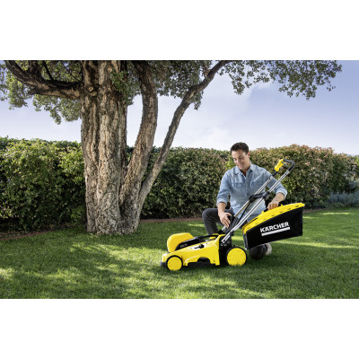 Газонокосарка акумуляторна Karcher LMO 36-40 Battery Set 36В акб 1х5А·год 40см 20-70см до 550м.кв (1.444-450.0)