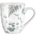 ARDESTO Чашка Capri, 320мл, порцеляна, біло-зелений