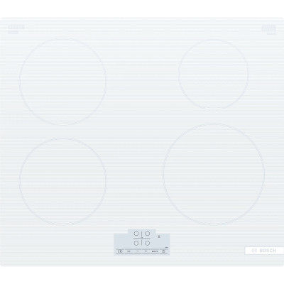 Варильна поверхня Bosch індукційна, 60см, розширена зона, білий
