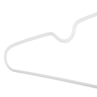 Набір вішаків ARDESTO 40.5см, 10шт, метал, ПВХ, білий