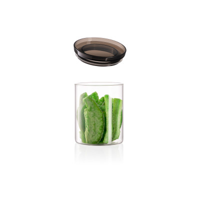ARDESTO Банка для зберігання Fresh, 700 мл, скло, пластик, силікон ARDESTO Банка для зберігання Fresh, 700 мл, скло, пластик, силікон