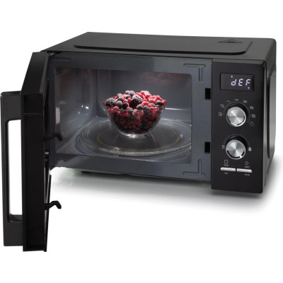 Микроволновая печь Gorenje, 20л, мех. управл., 800Вт, дисплей, черный