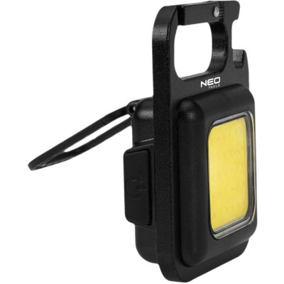 Ліхтар ручний акумуляторний Neo Tools USB-C 500мА·год 500лм 3Вт 3 режими освітлення магніт IPX4 0.058кг