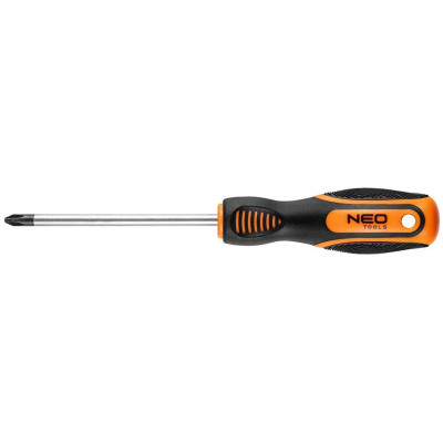 Neo Tools 04-180 Викрутка, хрестова, PH2 x 100 мм, CrV