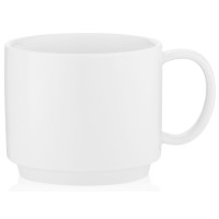 Чашка ARDESTO Prato, 280мл, порцеляна, білий