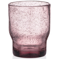 ARDESTO Набір склянок низьких Bubble 300мл, 2шт, скло, рожевий