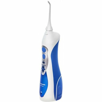 Іригатор Panasonic портативний, чаша 130 мл, Ni-Mh акум. в компл., біло-синій