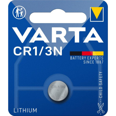 Батарейка Varta літієва  CR1/3 N  блістер, 1 шт