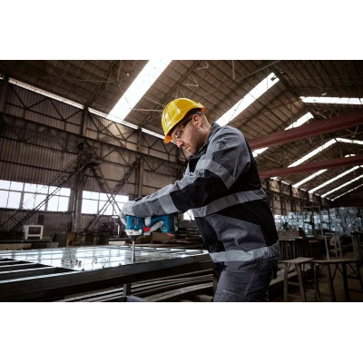 Гвинтоверт ударний акумуляторний Bosch Professional GDR 18V-215 18В 215Нм 3800об/хв M6-M16 кейс 1кг без АКБ та ЗП