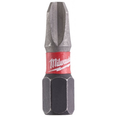 Біти Milwaukee Shockwave, PH3х25мм, набір 2шт Біти Milwaukee Shockwave, PH3х25мм, набір 2шт