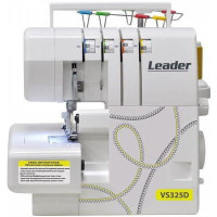 Оверлок LEADER VS325D, 100Вт, 10 оп., (4, 3, 2-х ниткові шви), білий Оверлок LEADER VS325D, 100Вт, 10 оп., (4, 3, 2-х ниткові шви), білий