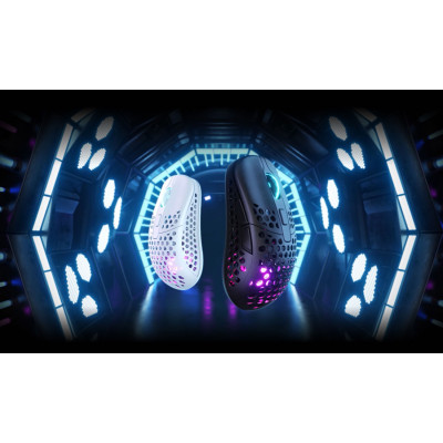 Миша Xtrfy M42, WL/USB-A, RGB, чорний