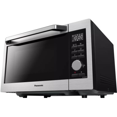 Мікрохвильова піч Panasonic, 30л, 1000Вт, гриль, конвекція, дисплей, нерж