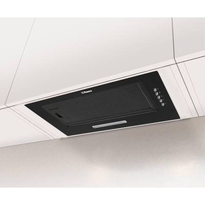 Витяжка Hansa вбудована, 45см, 234м.куб/год., чорний Витяжка Hansa вбудована, 45см, 234м.куб/год., чорний