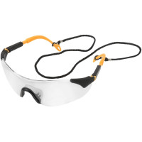 Окуляри захисні Tolsen Profi-Comfort, протиосколкові, відповідність нормам CE та ANSI, каркас із поліаміду, прозорий Окуляри захисні Tolsen Profi-Comfort, протиосколкові, відповідність нормам CE та ANSI, каркас із поліаміду, прозорий
