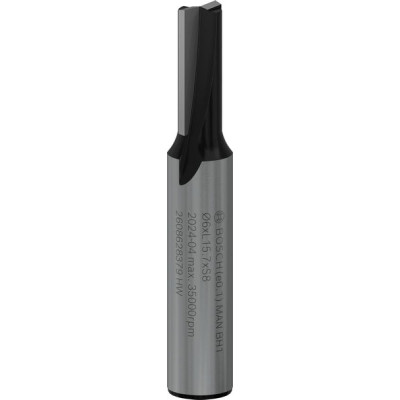 Фреза пазова Bosch Professional з двома лезами Std S8 D6 L16