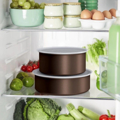 Набор посуды Tefal Ingenio XL Intense, сменная ручка, 3 предмета, алюминий, бакелит, коричневый (L1509273) Набор посуды Tefal Ingenio XL Intense, сменная ручка, 3 предмета, алюминий, бакелит, коричневый (L1509273)