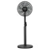 Вентилятор Cooper&Hunter CH-RFF1270RT підлоговий, 32см, 18Вт, пульт ДУ, висота 80-100см, Bluetooth кер-ня, сірий