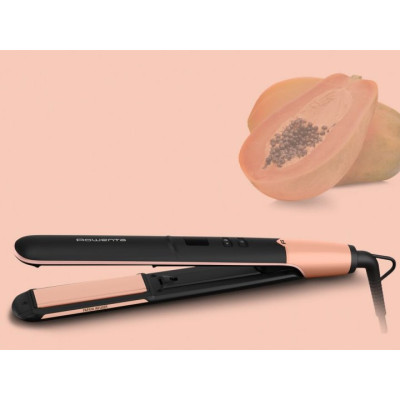 Випрямляч Rowenta Express Shine Papaya, >240Вт, темп.режимів-8, 140-210С, дисплей, кераміка, чорний