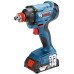 Bosch Гайковерт ударний GDX 180-Li, акум., 2х18 В, 180 Нм, M6-M14, 1.1кг, кейс