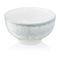 ARDESTO Салатник Siena, 11.5см, порцеляна, біло-сірий ARDESTO Салатник Siena, 11.5см, порцеляна, біло-сірий