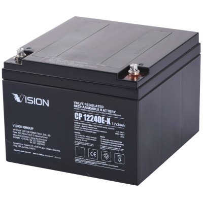 Аккумуляторная батарея Vision CP, 12В, 24А/час, AGM (CP12240E-X)