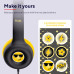 Trust Навушники Nouna Headphones mini-jack, Mic, Чорний