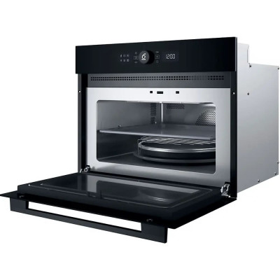 Духова шафа Whirlpool електрична компактна, 40л, дисплей, конвекція, ф-ція мікрохвиль, чорний
