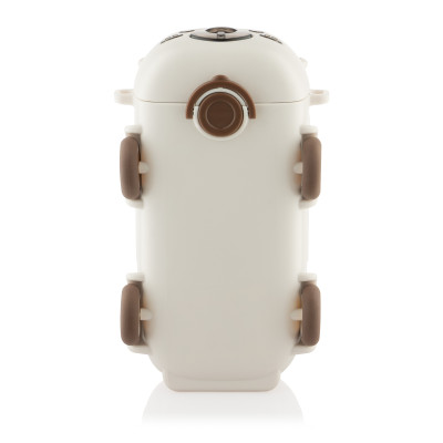 Пляшка для води ARDESTO Bear Bus 500мл, пластик, білий