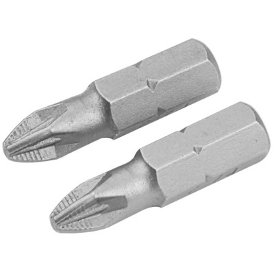 Біти Tolsen, PZ1х25мм, сталь S2, набір 2шт Біти Tolsen, PZ1х25мм, сталь S2, набір 2шт