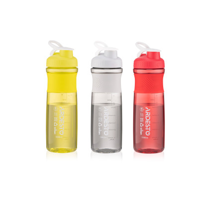 ARDESTO Пляшка для води Smart bottle 1000 мл, сіра, тритан