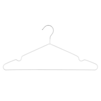 Набір вішаків ARDESTO 40.5см, 10шт, метал, ПВХ, білий