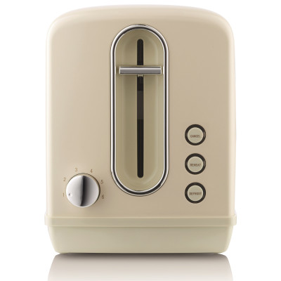 Тостер Gorenje 1000Вт, пластик/метал, бежевий (T1100CLI)