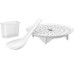 Мультиварка Philips Viva Collection 1300Вт, чаша-6л, електр. керування , 15 авто. программ, нержав.сталь, платик, чорний (HD2237/41)