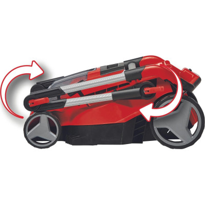 Газонокосарка акумуляторна Einhell PXC GP-CM 36/41 Li 36В(18+18)  41см 50л 25-75мм 15.1кг (без АКБ та ЗП)
