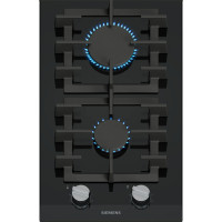 Варильна поверхня Siemens газова на склі, 30см, Доміно, чорний Варильна поверхня Siemens газова на склі, 30см, Доміно, чорний