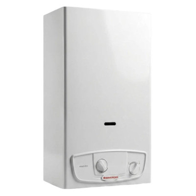 Газовая колонка Immergas JULIUS ECO 11 11л/мин 19.3 кВт Low NOx разжигание от батареек белый