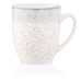 ARDESTO Чашка Siena, 360мл, порцеляна, біло-сірий