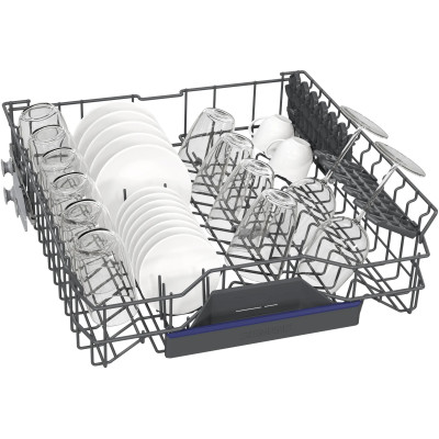 Посудомийна машина Siemens вбудована, 14компл., C, 60см, дисплей, 3й кошик, білий