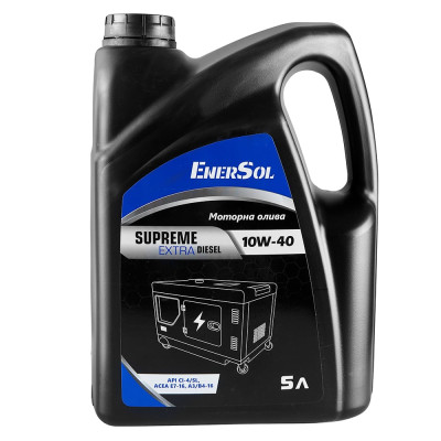 Олива моторна EnerSol Supreme-ExtraDiesel(10W-40),5л для дизельного двигуна 5л