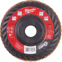 Диск пелюстковий шліфувальний Milwaukee CERA TURBO, 125x22.2мм, K40